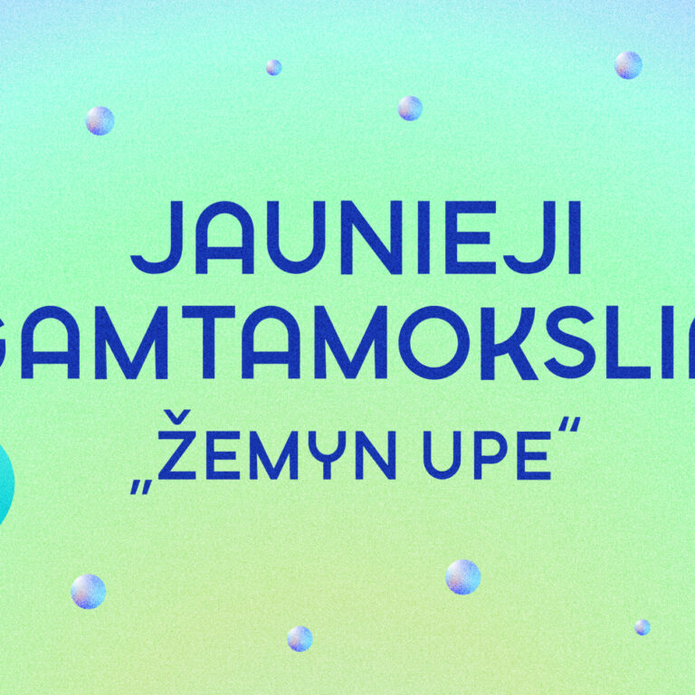 Jaunieji gamtamoksliai: Žemyn upe 2024